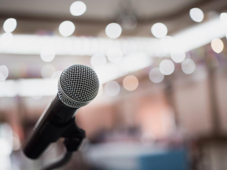 a microphone