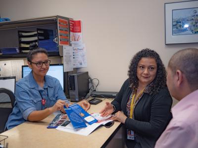 A bi-lingual NIAID clinical trial coordinator provides free interpretation and translation services for patients with Limited English Proficiency.