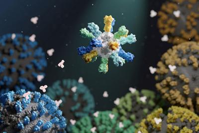 depiction of nanoparticle vaccine