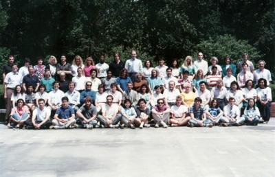 Photo of the 1991 NIAID Laboratory of Immunoregulation staff