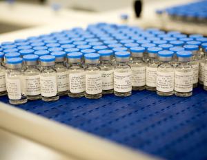 Influenza vaccine candidate vials