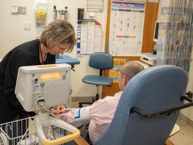 Medical Examination of a Clinical Trial Volunteer