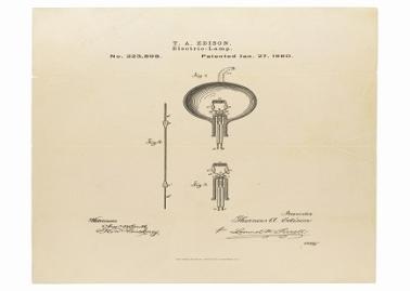 Light bulb Edison