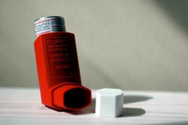 Photo of an inhaler