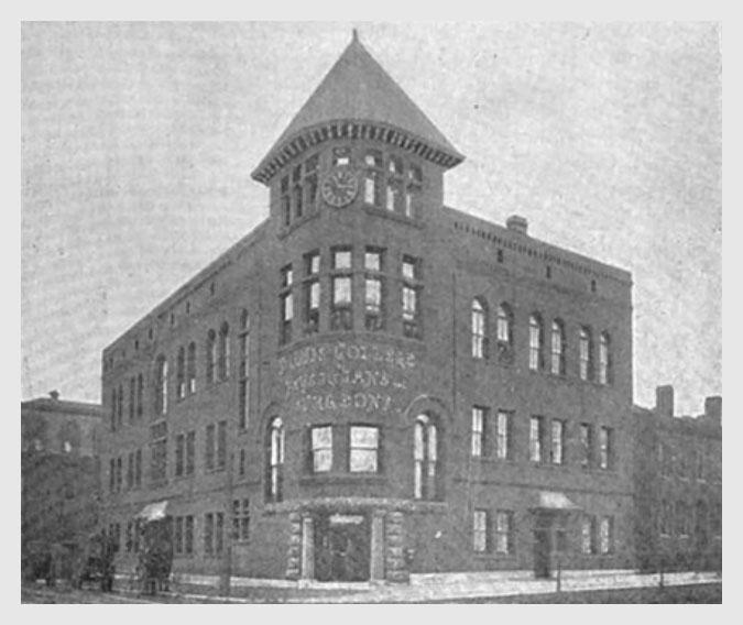 The St. Louis College of Physicians and Surgeons opened in 1879.