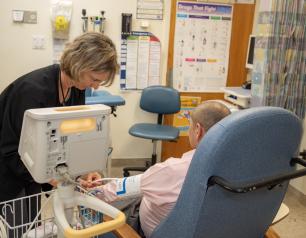 Medical Examination of a Clinical Trial Volunteer
