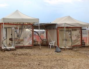 The Ebola treatment center in Beni, Democratic Republic of the Congo