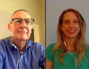 Carl Dieffenbach and Hillary Hoffman