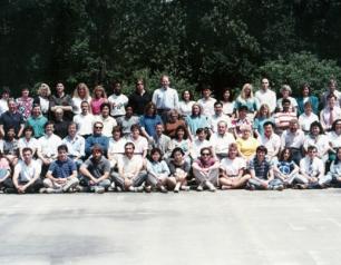 Photo of the 1991 NIAID Laboratory of Immunoregulation staff