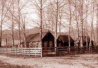 Laboratory facilities at Victor, Montana, used from 1911-1916.