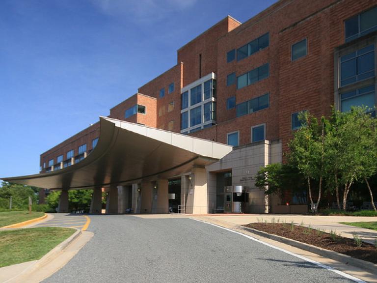 Photo of NIH Clinical Research Center.